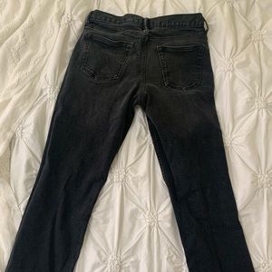 Old Navy Black Straight Jeans